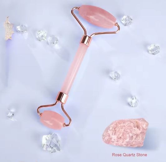 Revitalizing Rose Quartz Facial Roller – Signature Edition