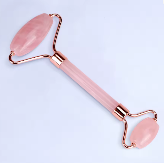 Revitalizing Rose Quartz Facial Roller – Signature Edition